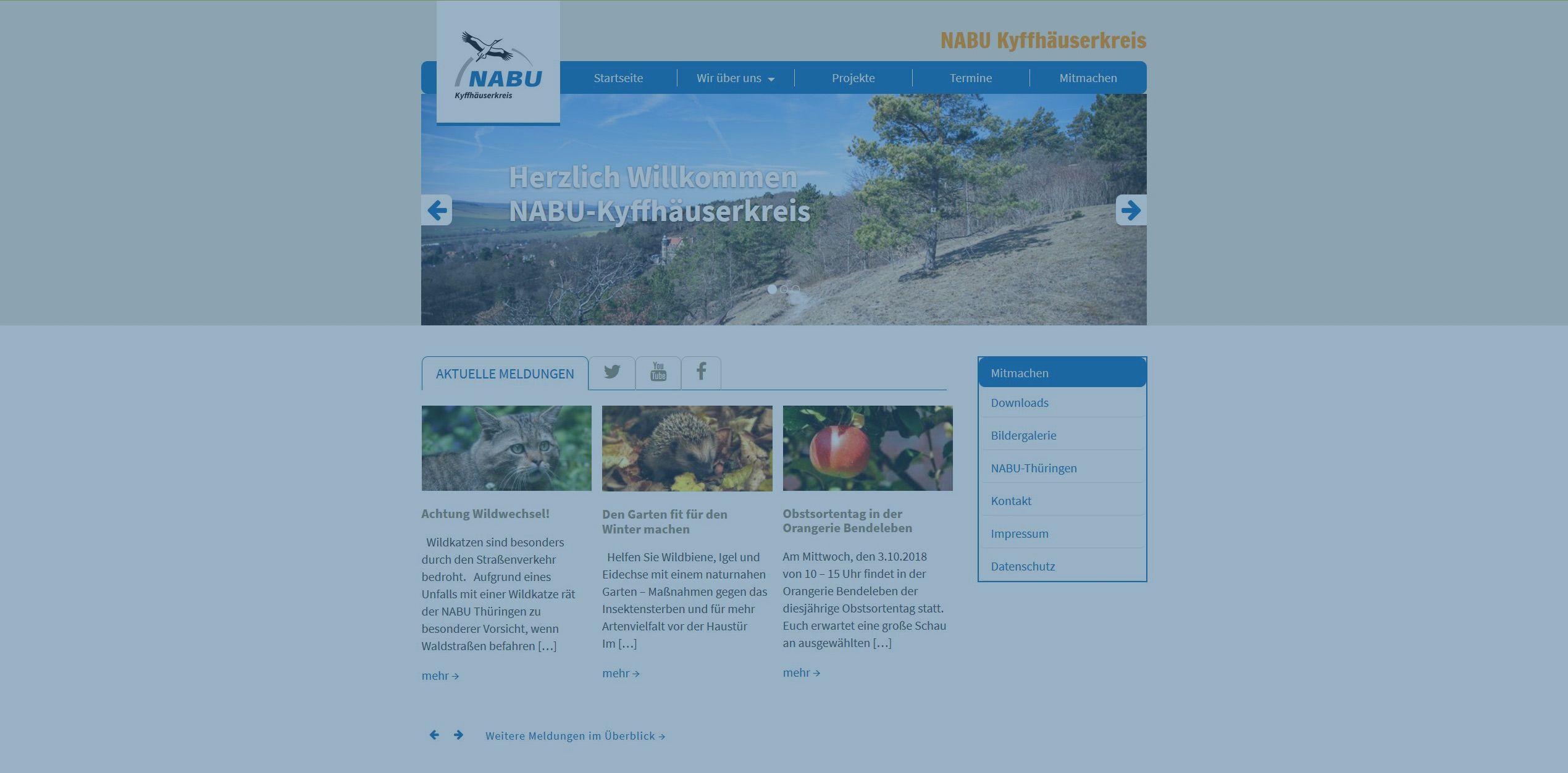 Naturschutzbund Kyffhäuserkreis | NABU